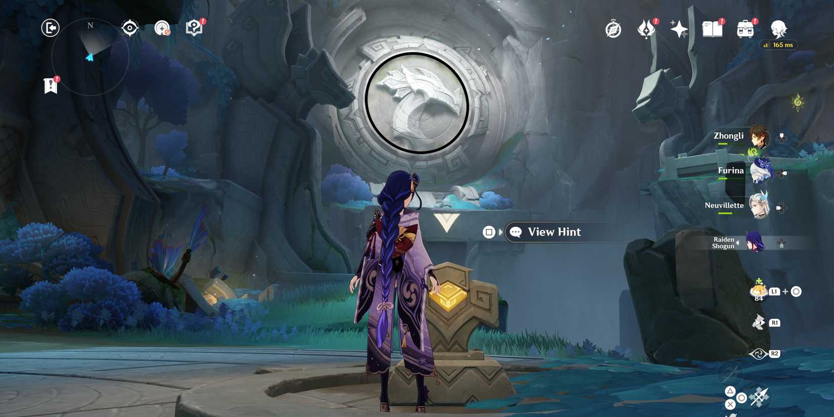 Genshin Impact Rotate The Device To Complete The Image and open the path the rainbow destined to burn 3