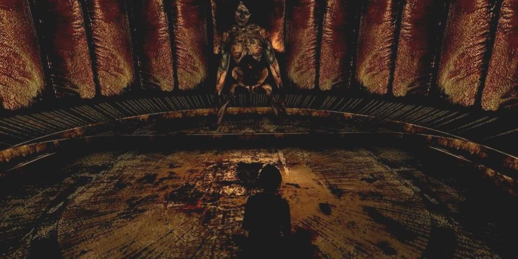 God confronts Heather in Silent Hill 3 