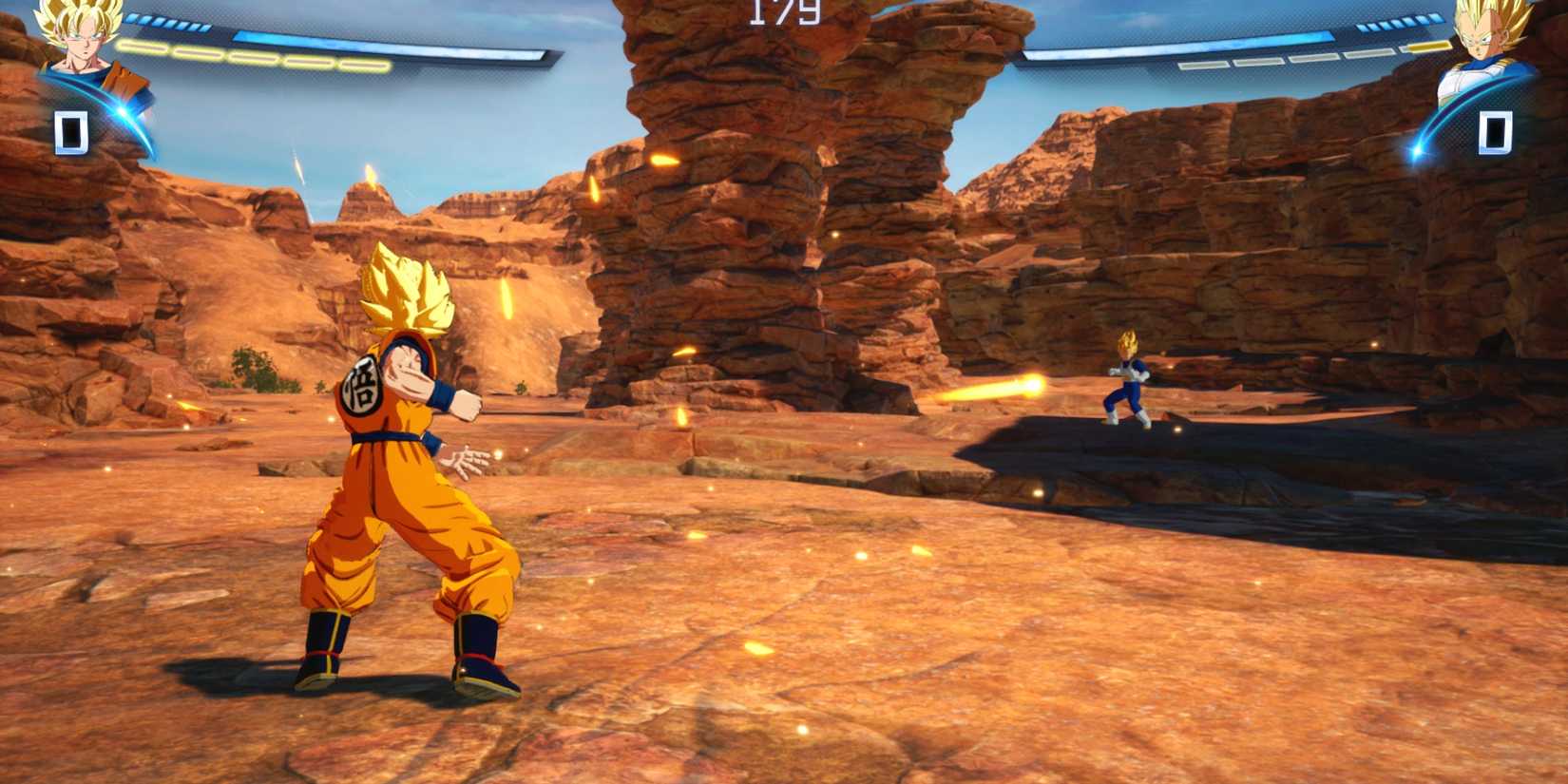 Goku charges his Super Saiyan form, a highlight among the best mods for Dragon Ball Sparking Zero-1