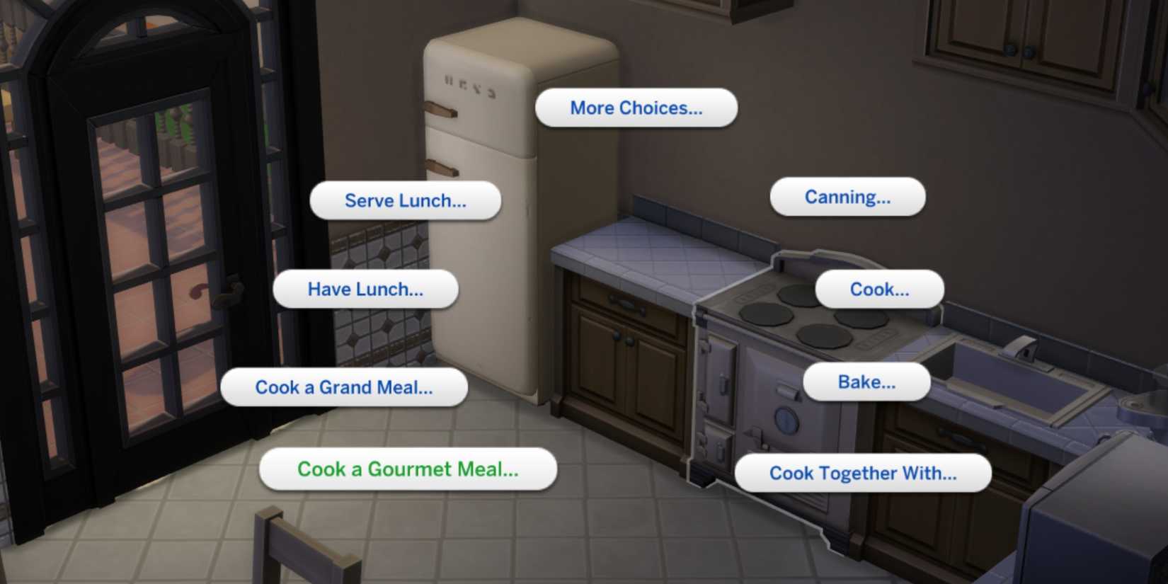 gourmet meal the sims 4