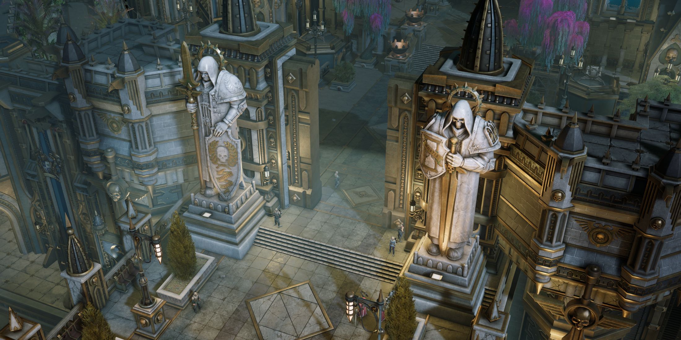 Grand Hall Entrance in Warhammer 40K Rogue Trader