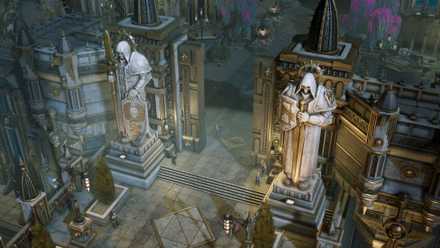 Entering the Grand Hall in Warhammer 40K Rogue Trader
