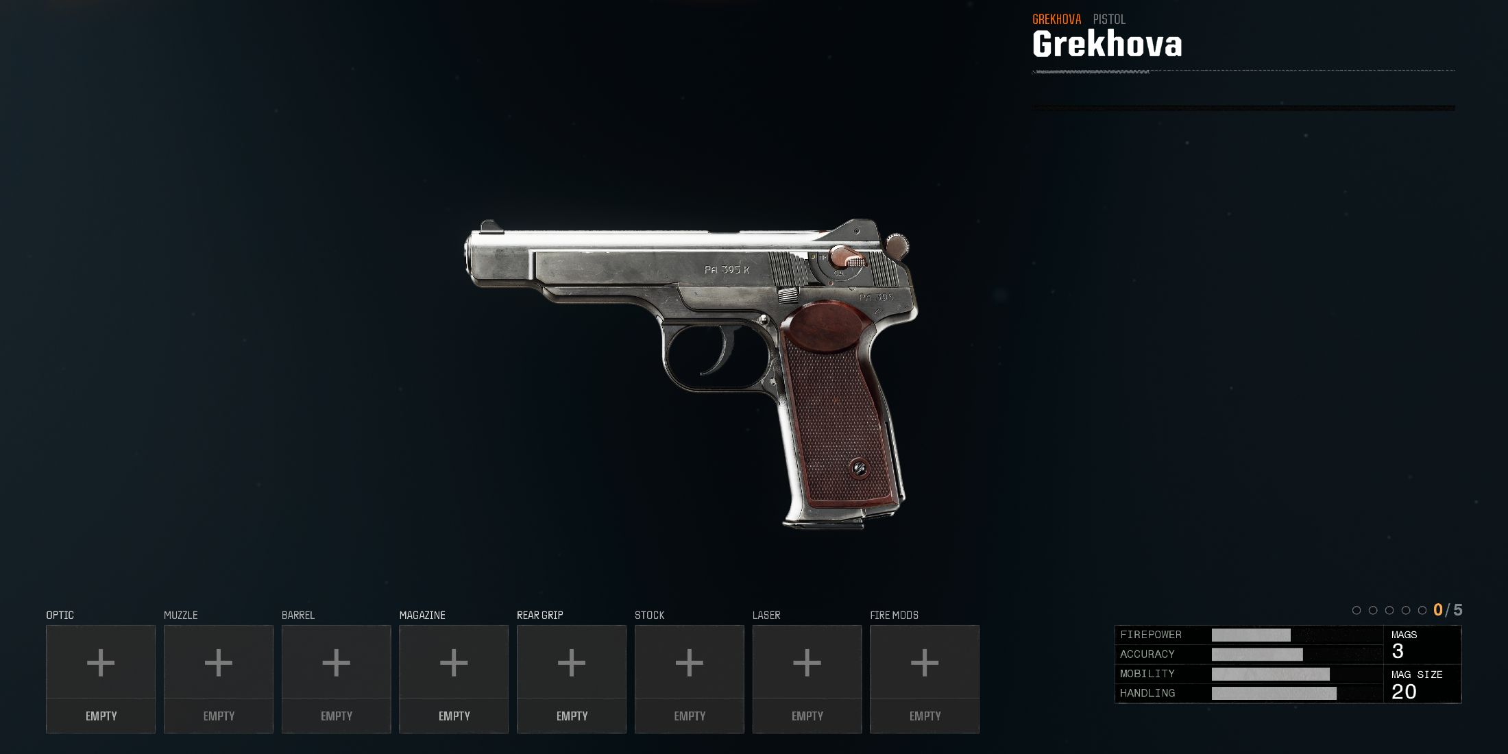 Screenshot showcasing the Grekhova in Black Ops 6 