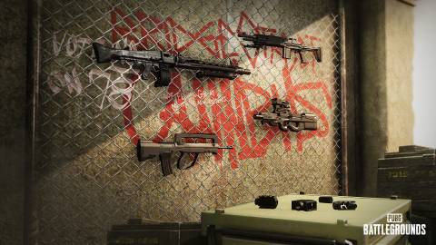 pubg battlegrounds update 32.1 weapons