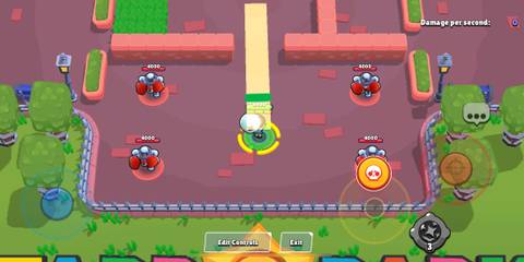 Gus aiming his super in Brawl Stars