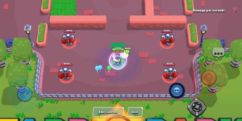 Gus' super granting him a shield in Brawl Stars