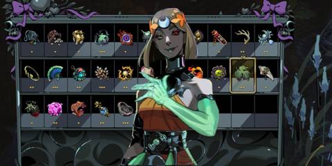 hades 2 melinoe with all her keepsakes