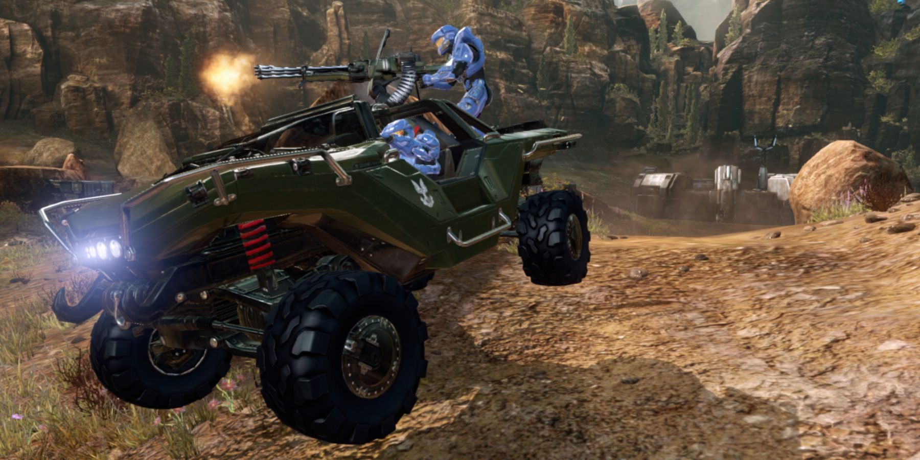 Halo 2 Players Driving Vehicle