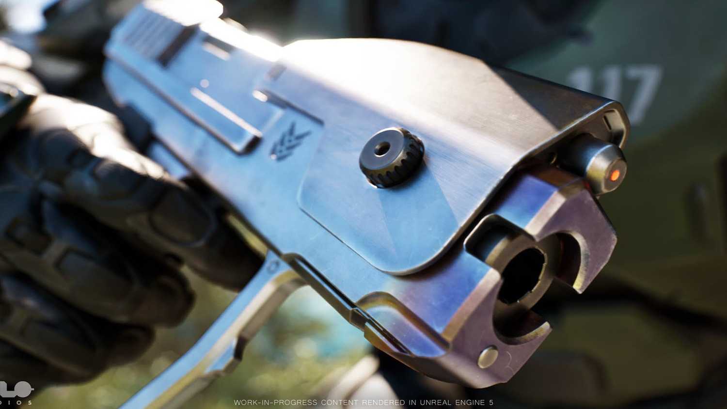Yaratıcı Silah Tasarımları Unreal Engine 5 ile tasarlanmış silah detayı