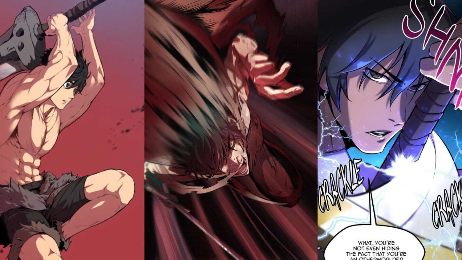 Hanbin Ryu enfrentando monstros