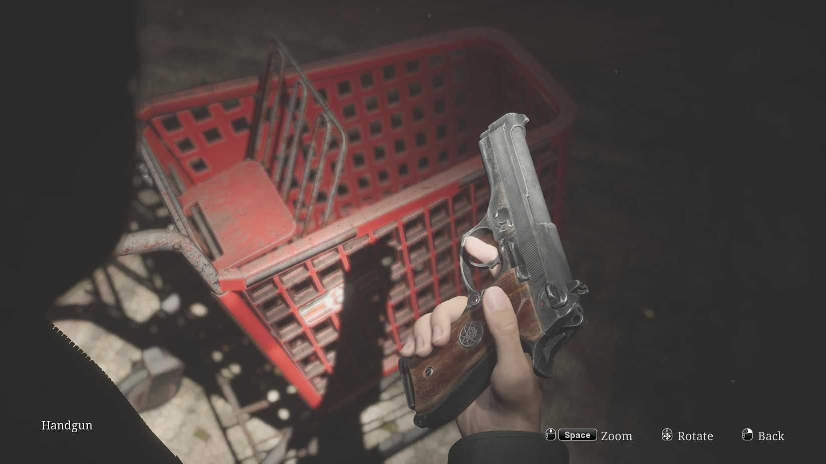 handgun Silent Hill 2