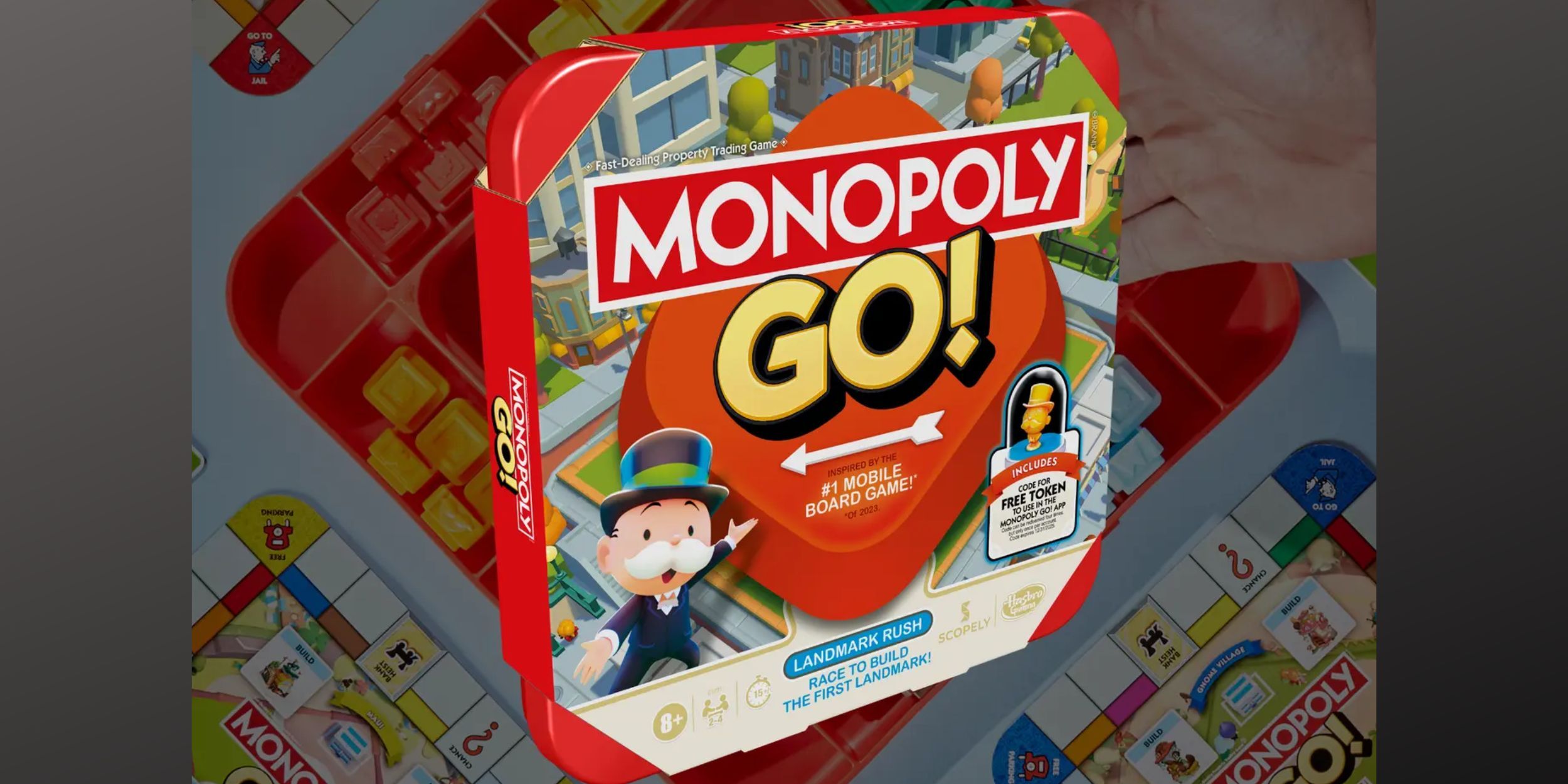 Hasbro & Scopely Monopoly GO board game