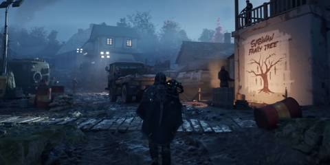 Hell is Us character walking through town