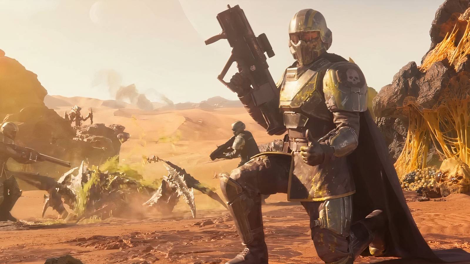 Helldivers 2's 60-day update delayed for three days