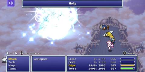 Holy in Final Fantasy 6