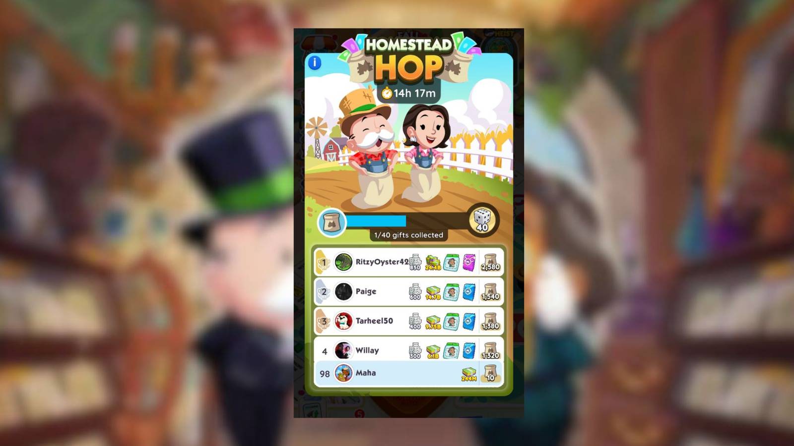 homestead hop monopoly go