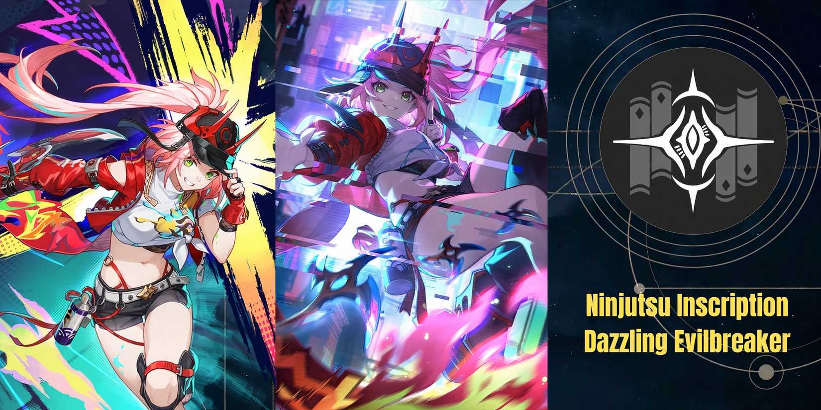 Honkai_ Star Rail – Rappa and Ninjutsu Inscription - Dazzling Evilbreaker