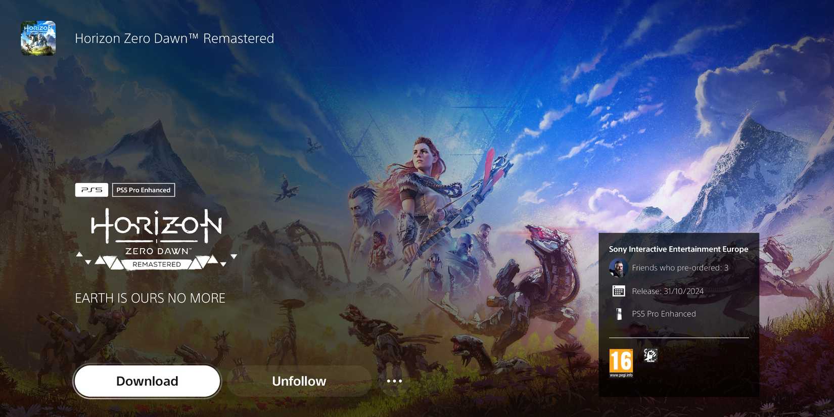 Upgrade Zero How to Upgrade to Horizon Zero Dawn Remastered for $10