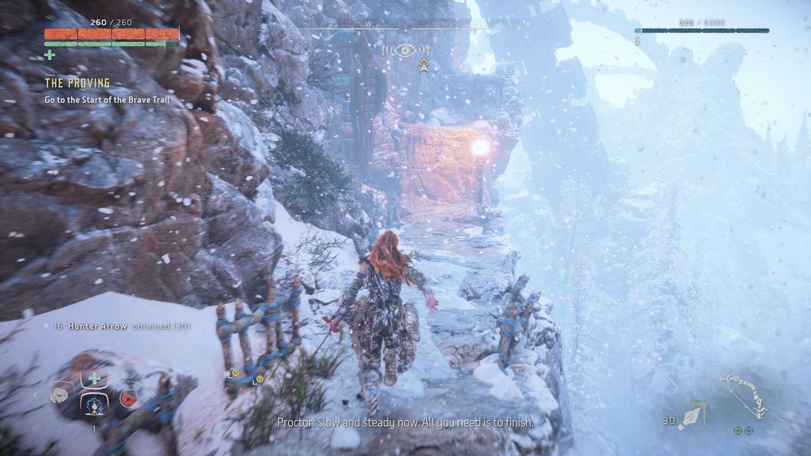 horizon zero dawn remastered the proving walkthrough 2