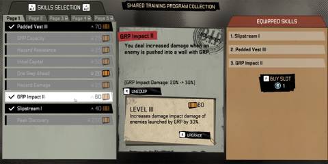 How do skills work in Redacted