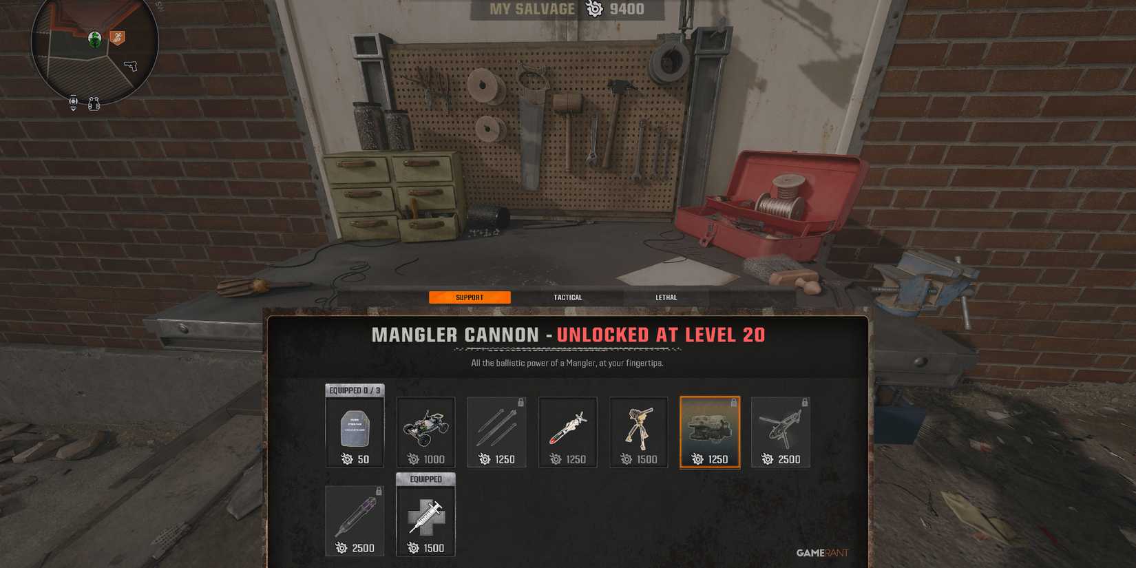 Screenshot showcasing how to craft a Mangler Cannon in Black Ops 6 Zombies 