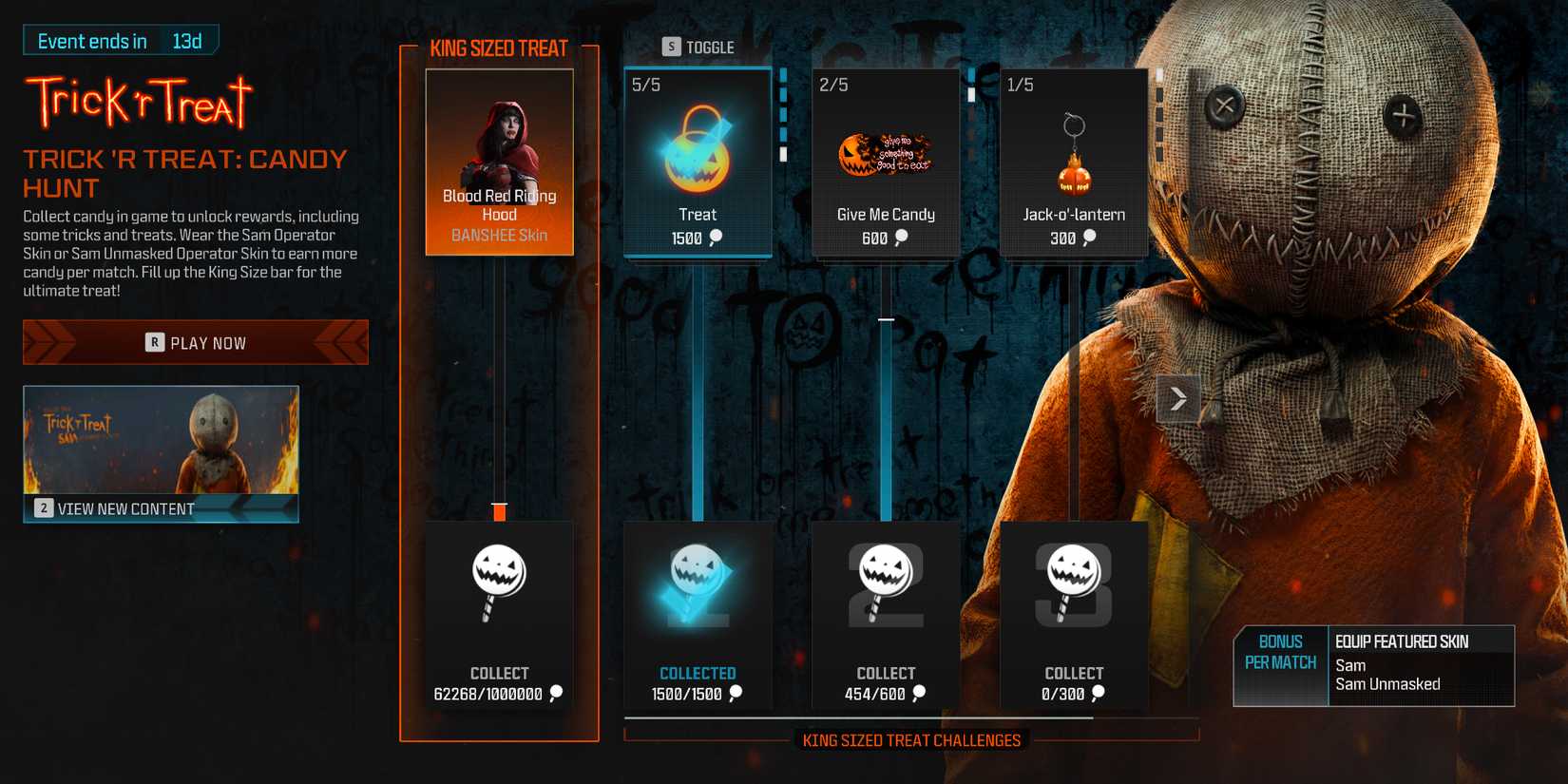 Screenshot showcasing how to get Trick 'R Treat Rewards in Modern Warfare 3 and Warzone 