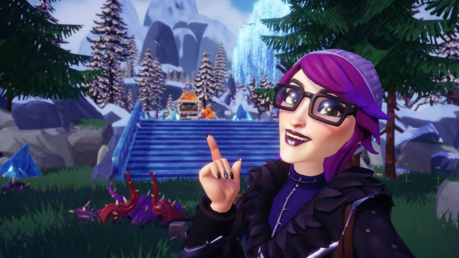 How to pluck some dark blooms in Disney Dreamlight Valley