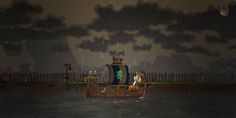 How to reach the second island in kingdom two crowns