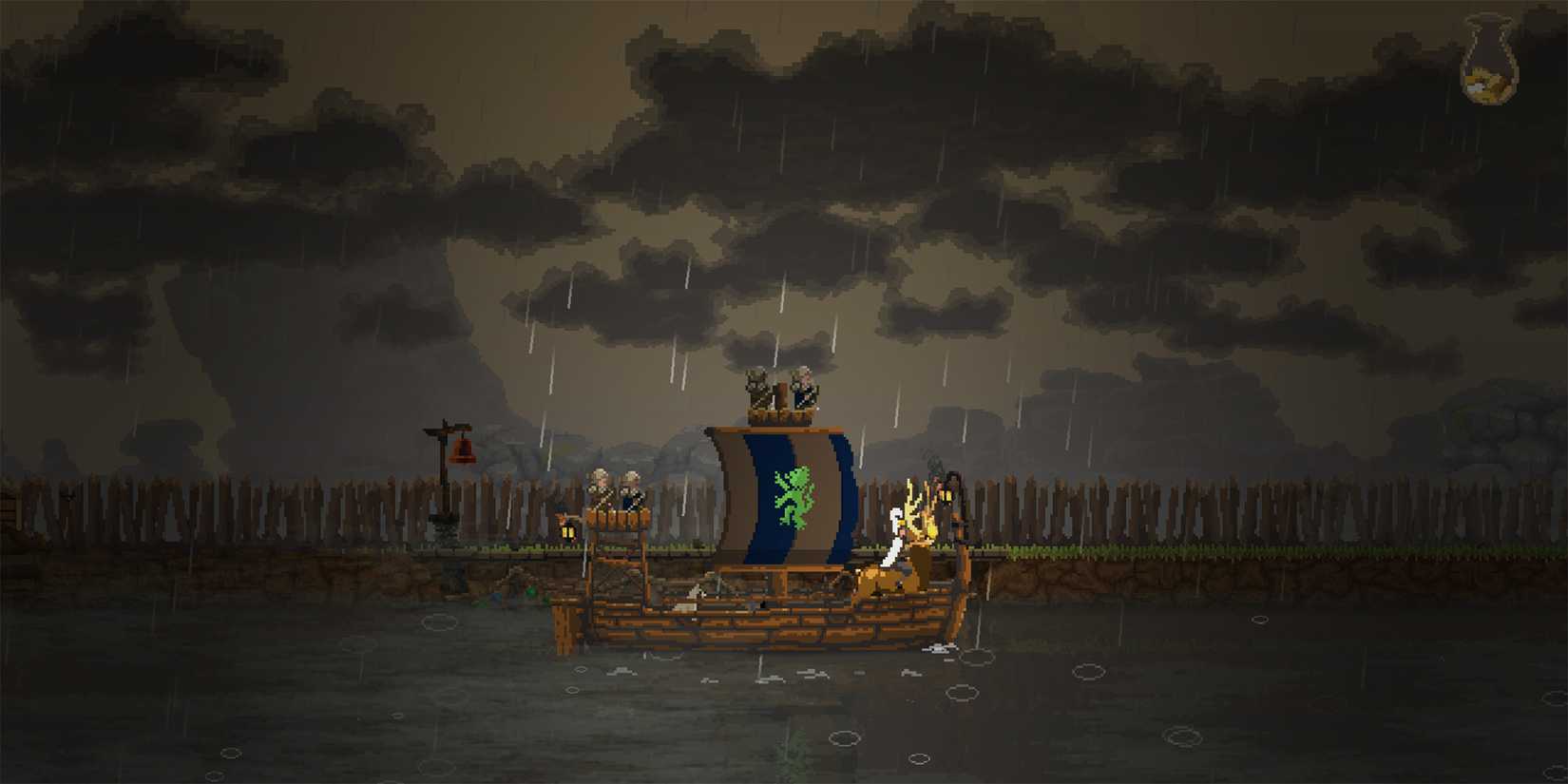 How to reach the second island in kingdom two crowns