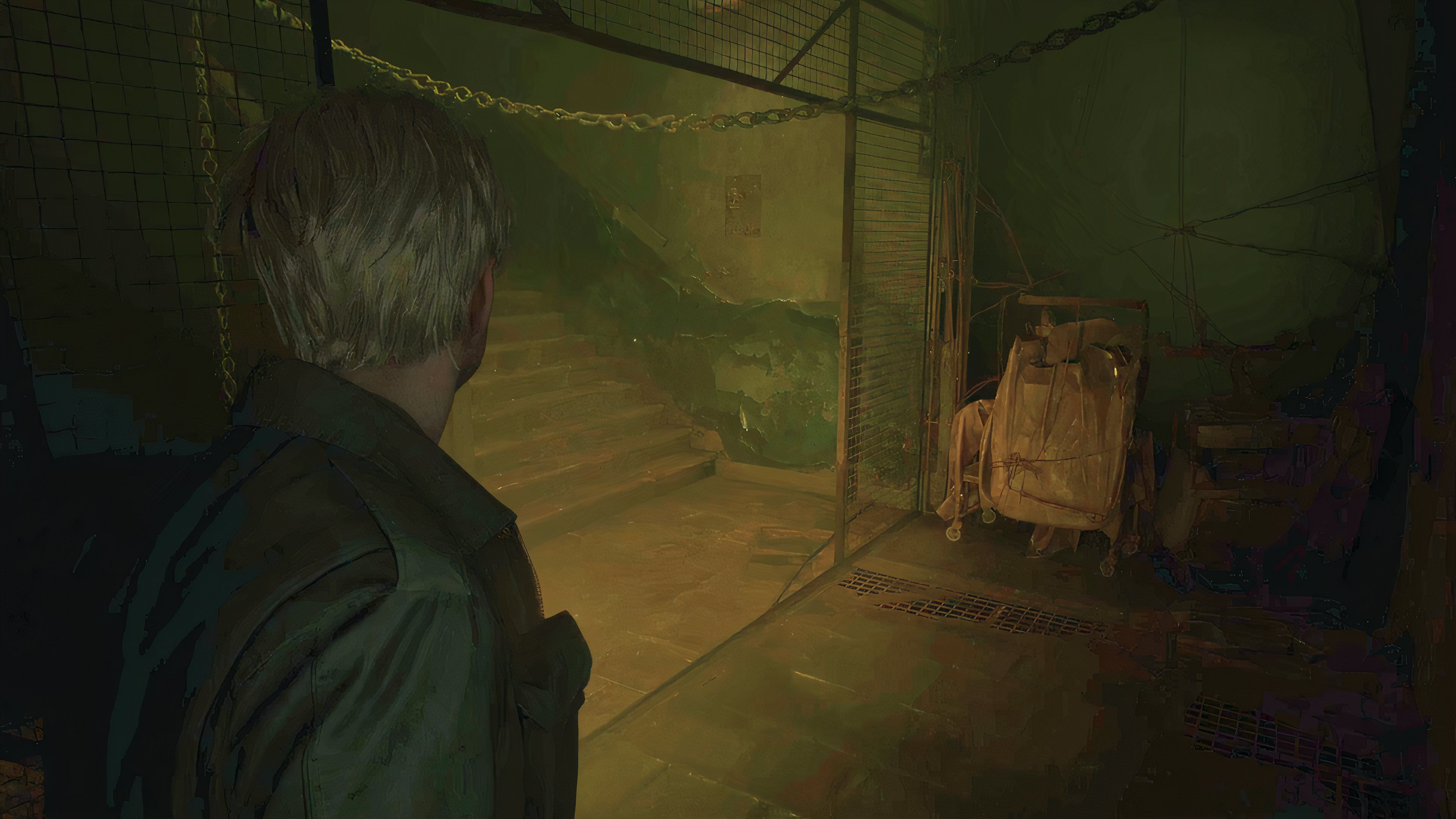 Chained Box Puzzle In Brookhaven Hospital In Silent Hill 2 Remake