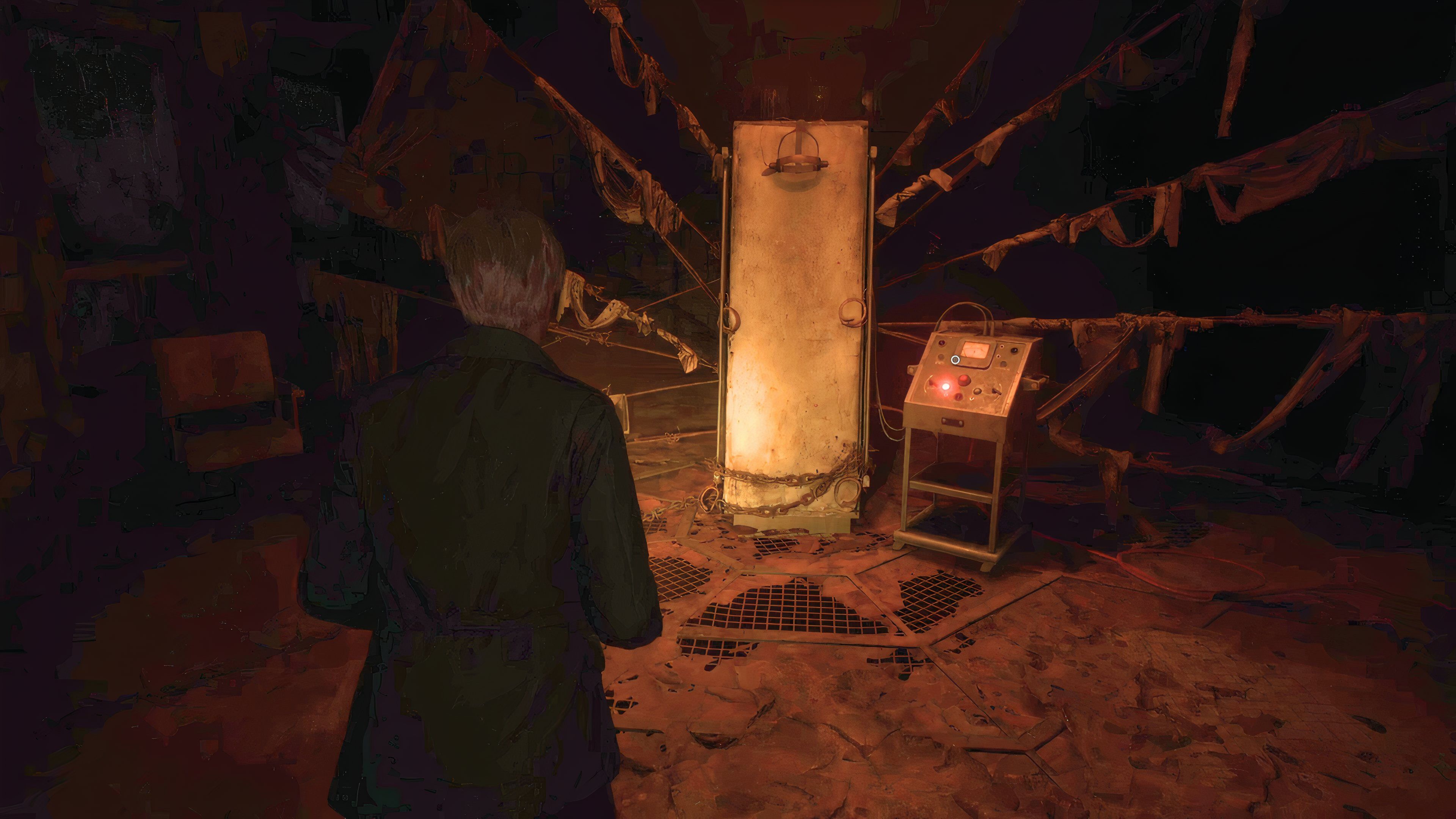 Chained Box Puzzle In Brookhaven Hospital In Silent Hill 2 Remake