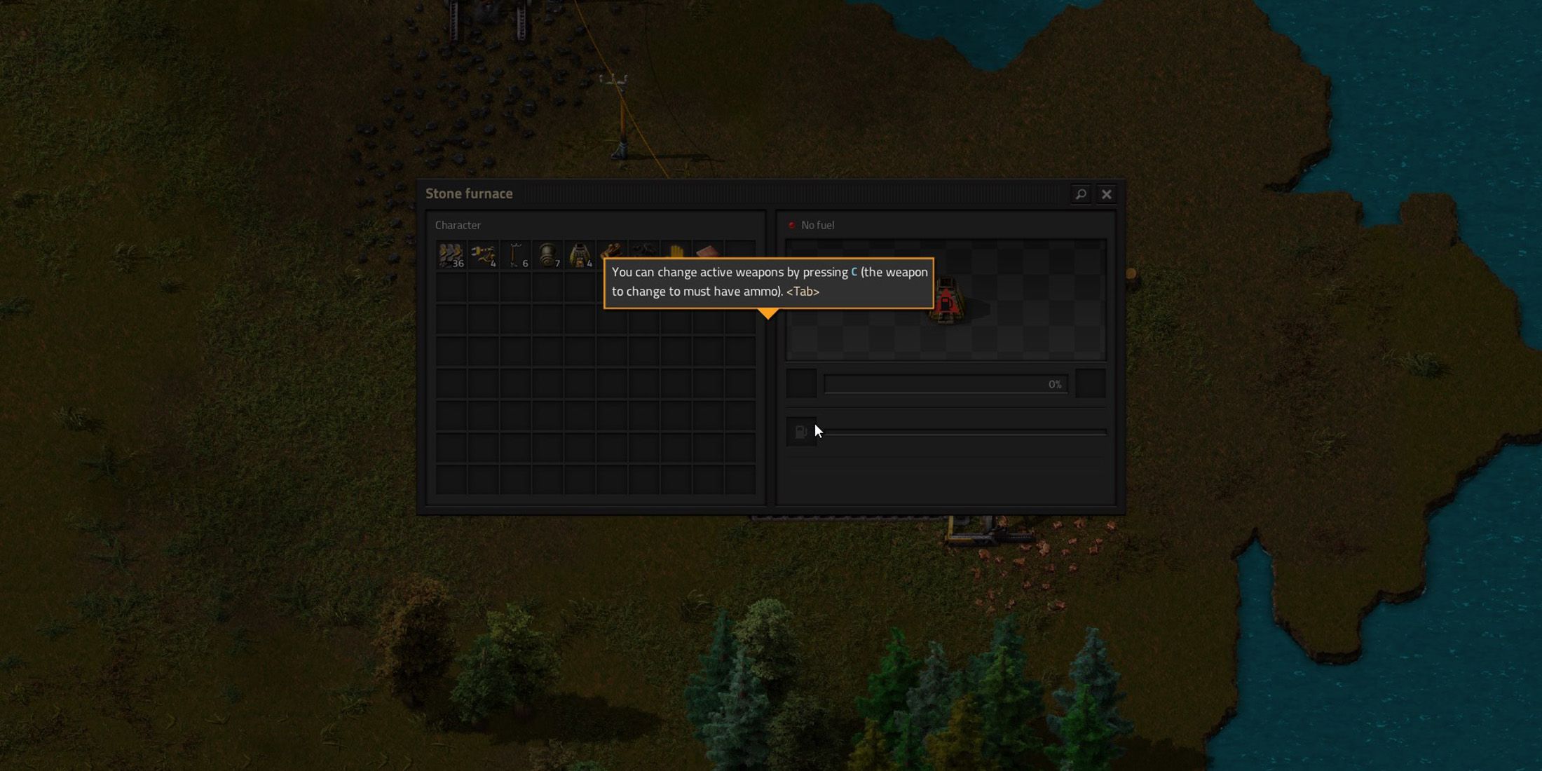 Factorio: How To Change Weapons