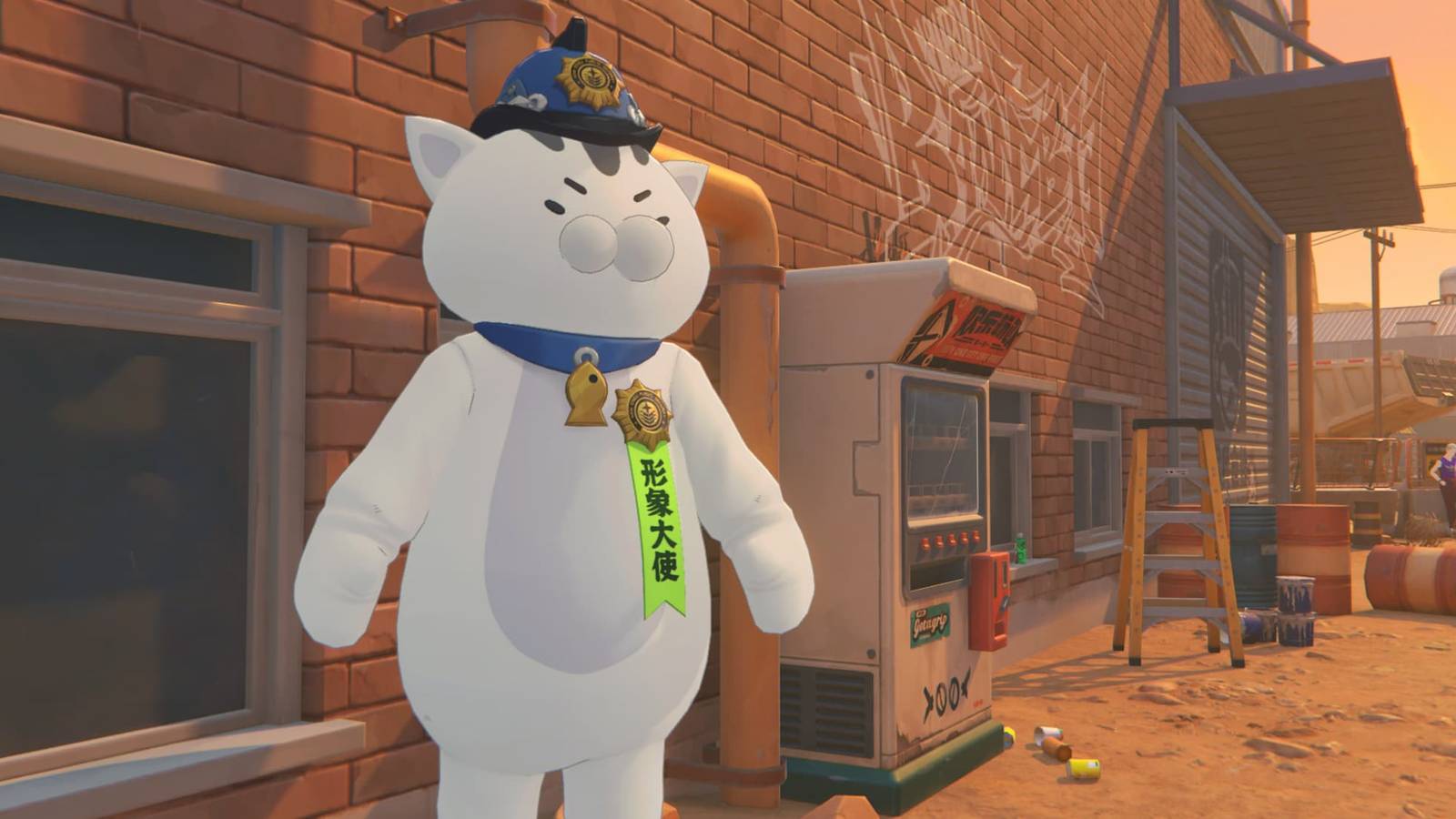 ZZZ Officer Mewmew in Blazewood