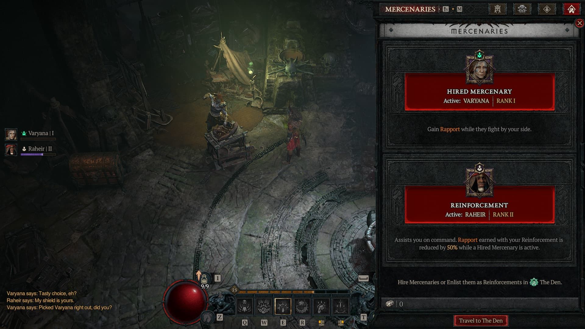 How Do Mercenaries And Reinforcements Work In Diablo 4: Vessel of Hatred?