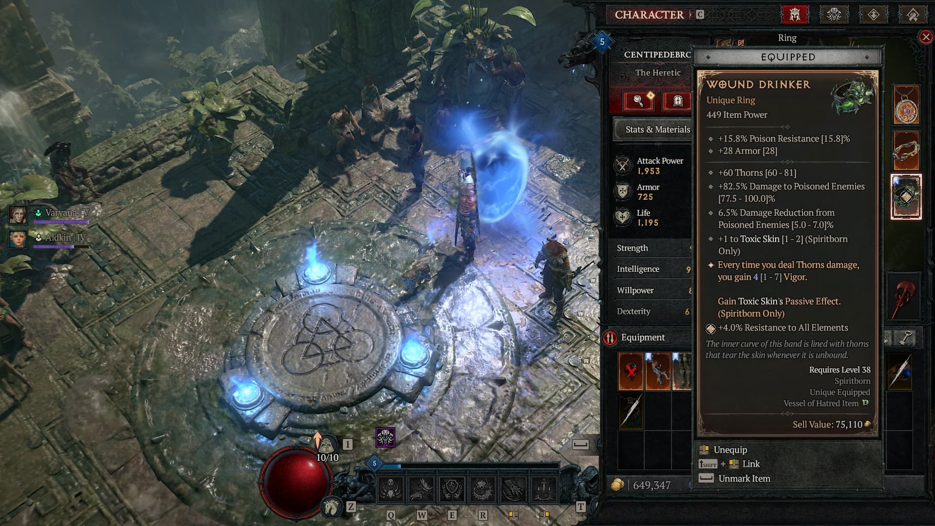 Diablo 4: construcción temprana del ciempiés Scourge