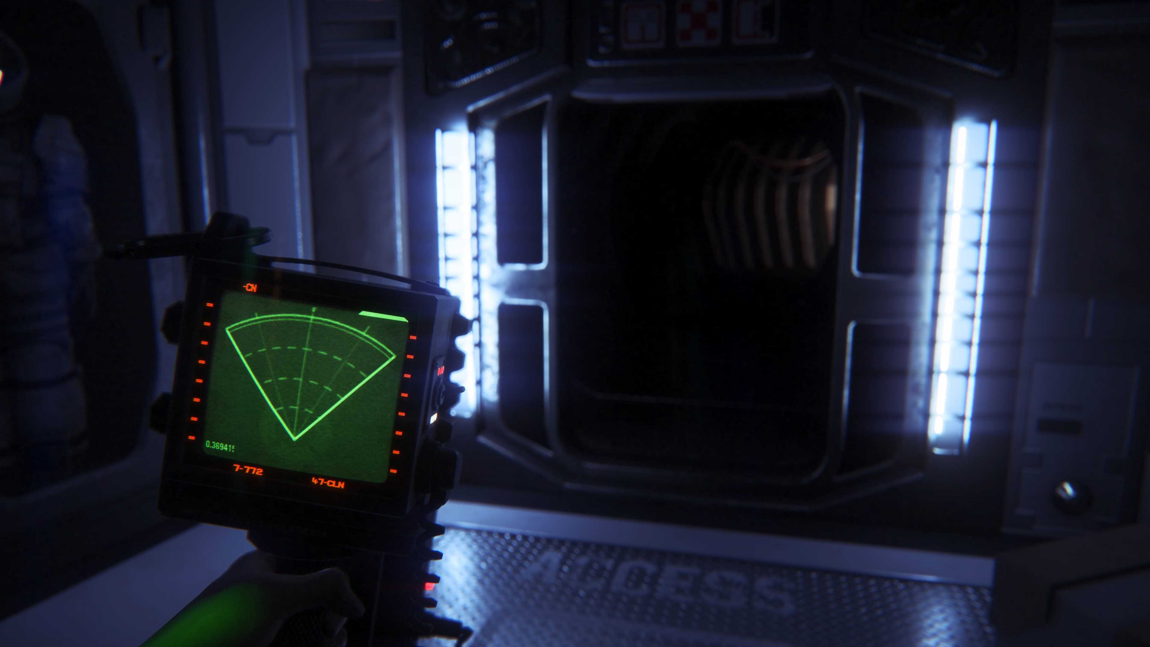 Handheld motion sensor in Alien: Isolation