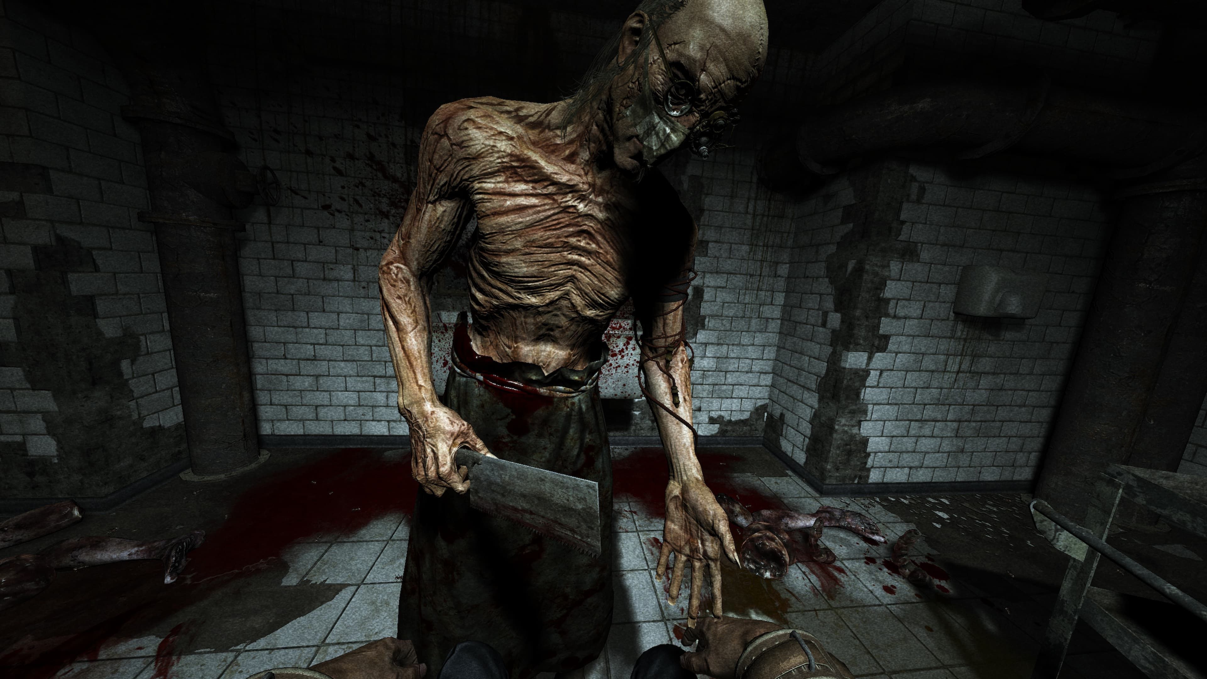 Die Amputationsszene mit Trager in Outlast