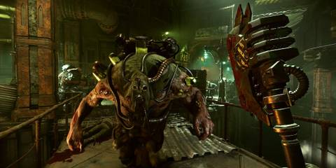 Mutant meets Chainaxe in Darktide