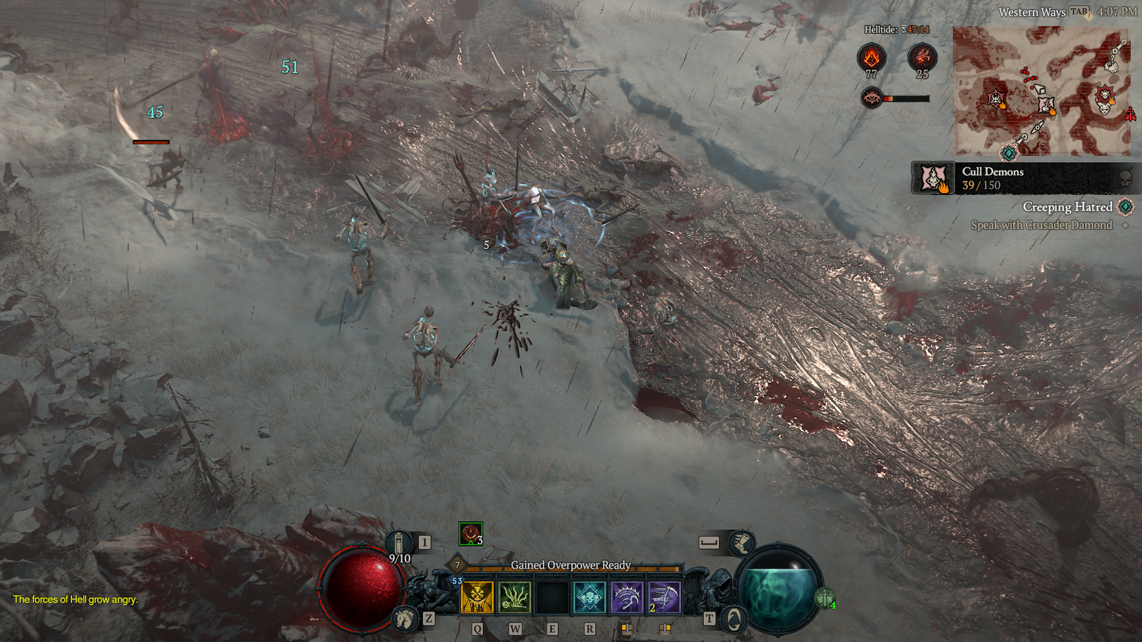 Using the Necromancer's Sever skill in D4