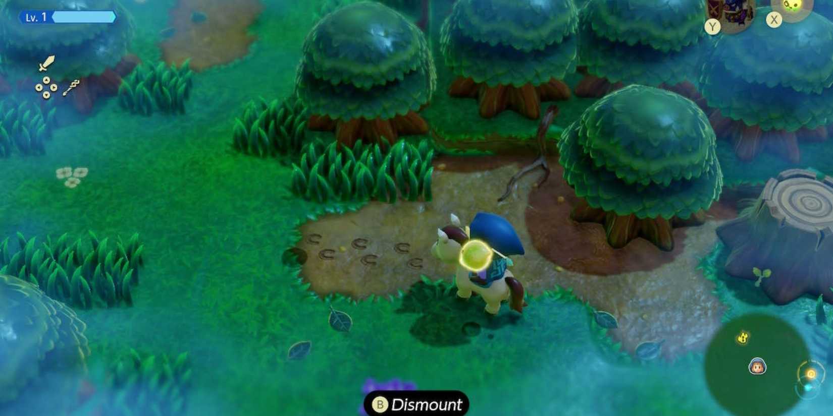 zelda echoes of wisdom lynel footprints