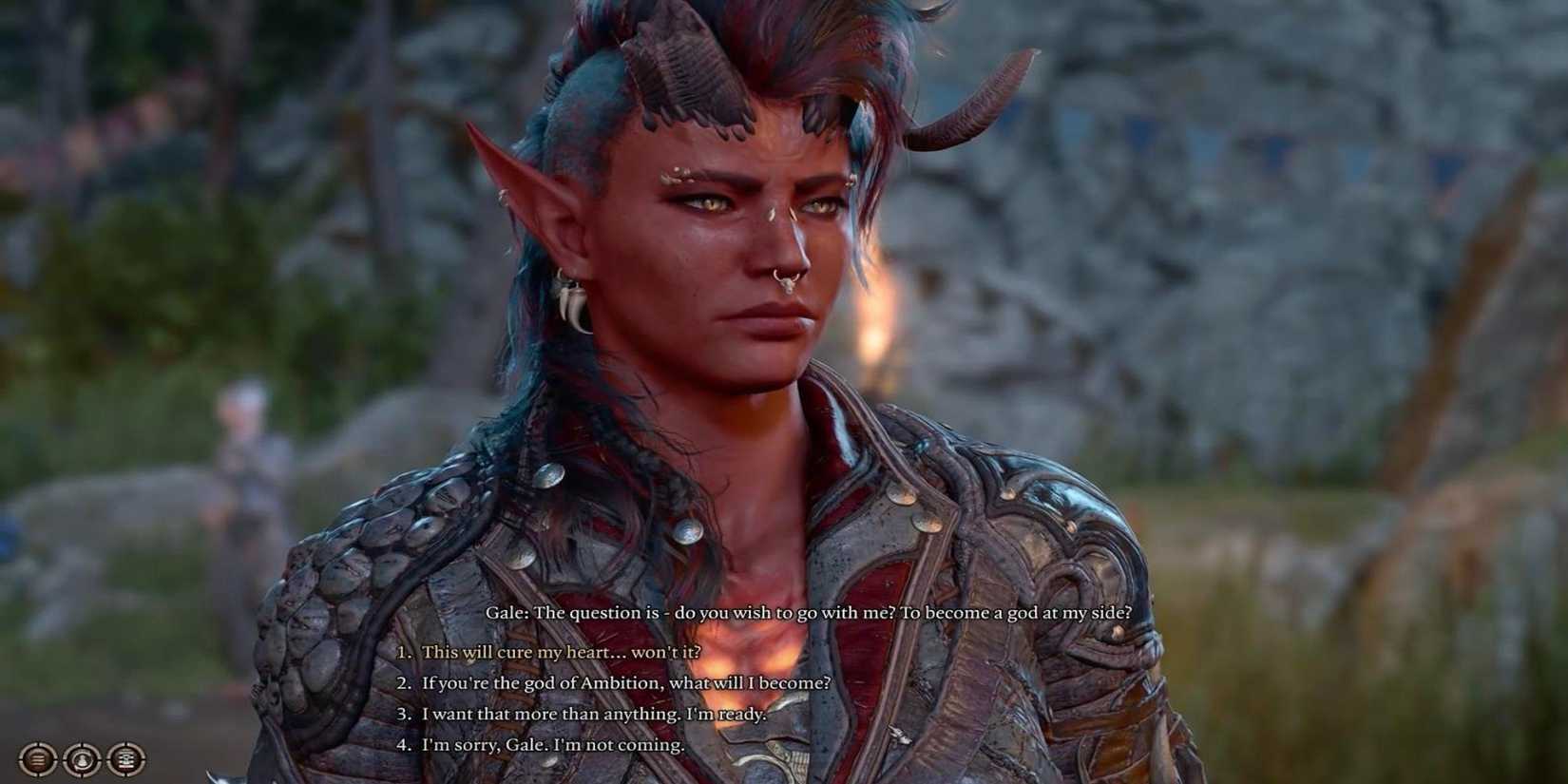 Gale offers Karlach to join him in Elysium and live forever