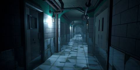 Infliction long creepy corridor