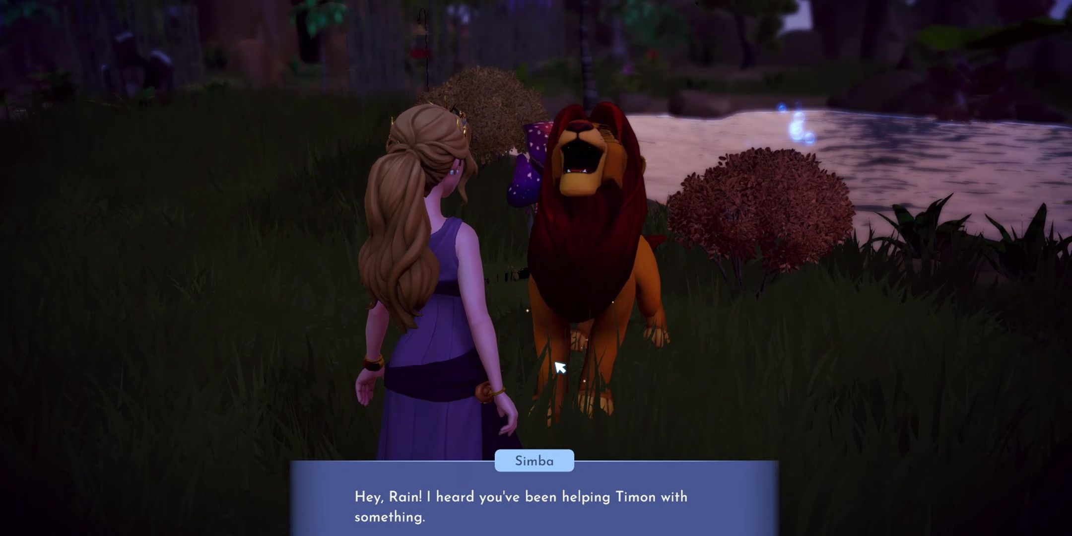 The Timon Talk Quest In DDV - Disney Dreamlight Valley