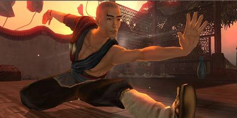 Jade Empire practicing Kung Fu