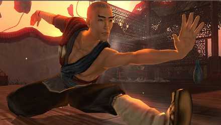 Jade Empire practicing Kung Fu