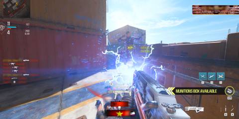 Screenshot showcasing the JAK Voltstorm in Modern Warfare 3 Multiplayer 