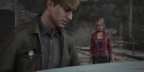 James and Maria going to his car in Silent Hill 2 (2024)