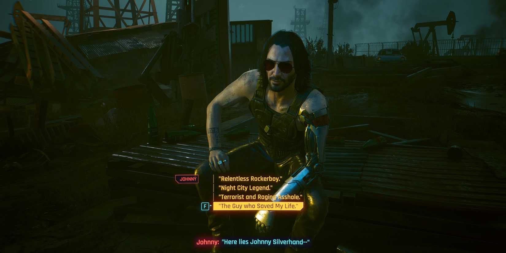 johnny silverhand's memorial