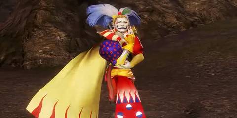 kefka posing for the camera