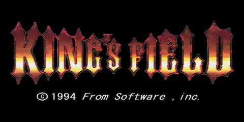 the main menu of king's field